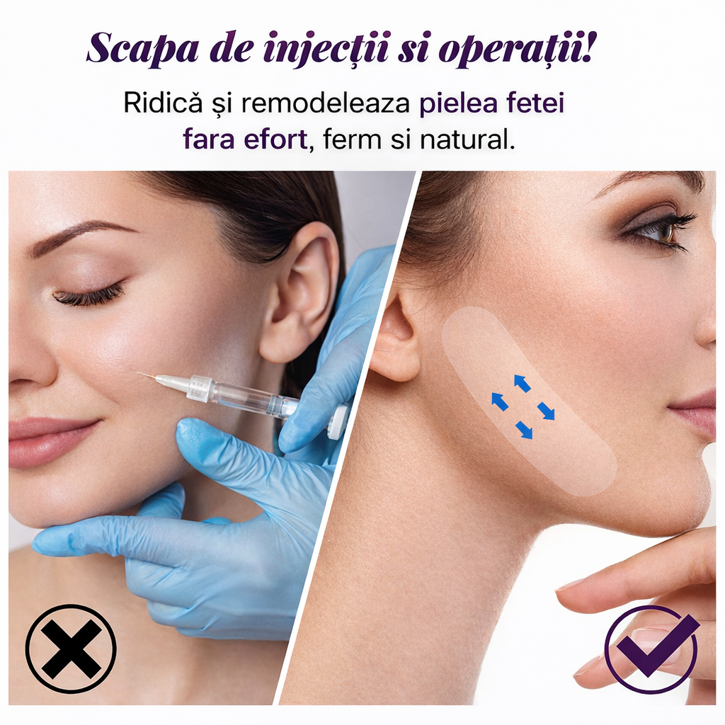 Plasturi pentru lifting facial InvisibleLift™